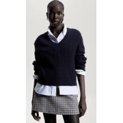 Tommy Hilfiger - SOFT WOOL AO CABLE V, DW5 - Sweaters